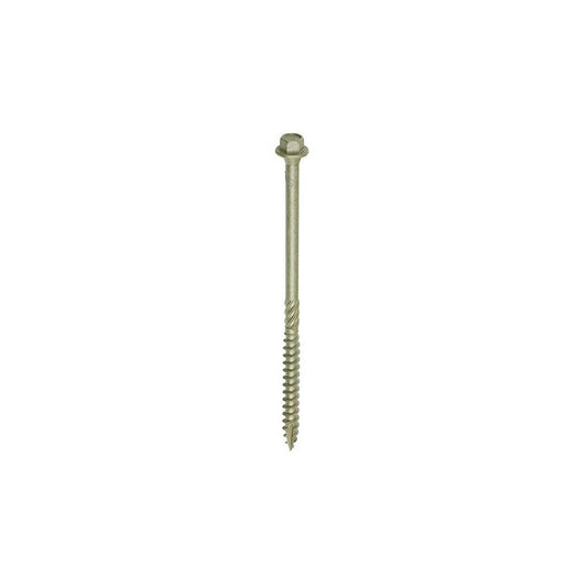 TIMCO INDEX SCREW HEX 6.7 x 125mm (BOX 50) GREEN 125IN