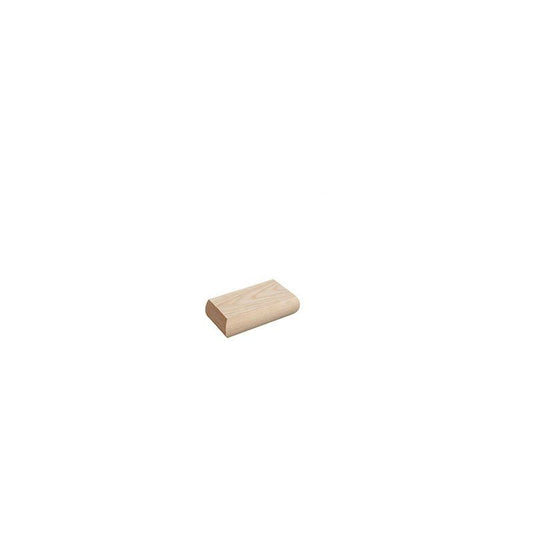 PINE HALF LOW PROFILE NEWEL CAP BLNCPHALF