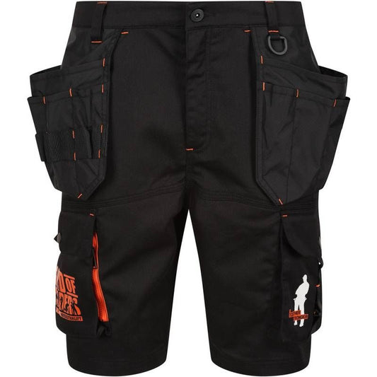 REGATTA TRJ542 BAND OF BUILDERS HOLSTER SHORTS (BLACK) 32inch
