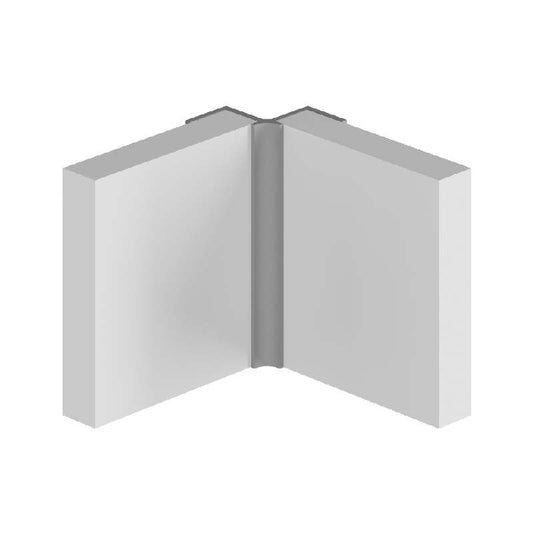 MULTIPANEL MPIASA WALL PANEL PROFILE FOR PLY CORE INTERNAL CORNER PROFILE TYPE A SATIN SILVER