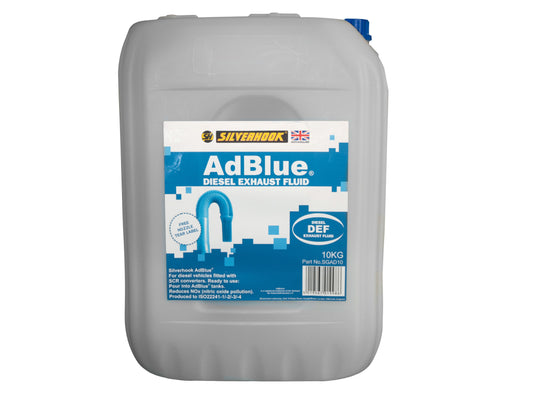 SILVERHOOK D/ISGAD10 ADBLUE DIESEL EXHAUST TREATMENT ADDITIVE 10l/10kg