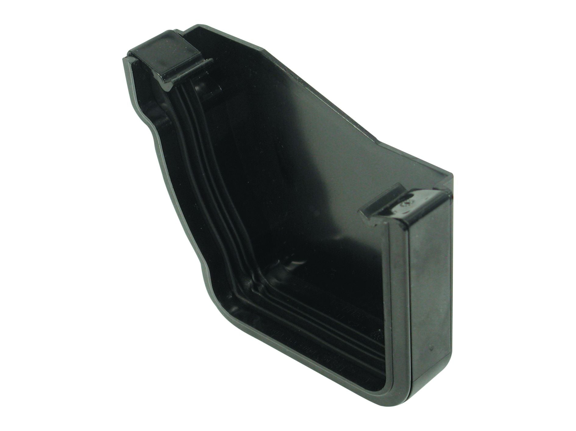 OSMASTORM 8T841 PVCU EXTERNAL EXT STOPEND LH 111mm 8T841B BLACK