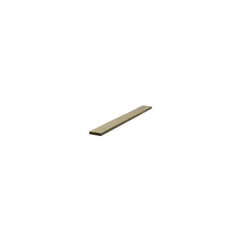 TTG 25 x 100mm PAR 4 EASED EDGE LANDSCAPE BATTEN TREATED GREEN PER MTR PEFC