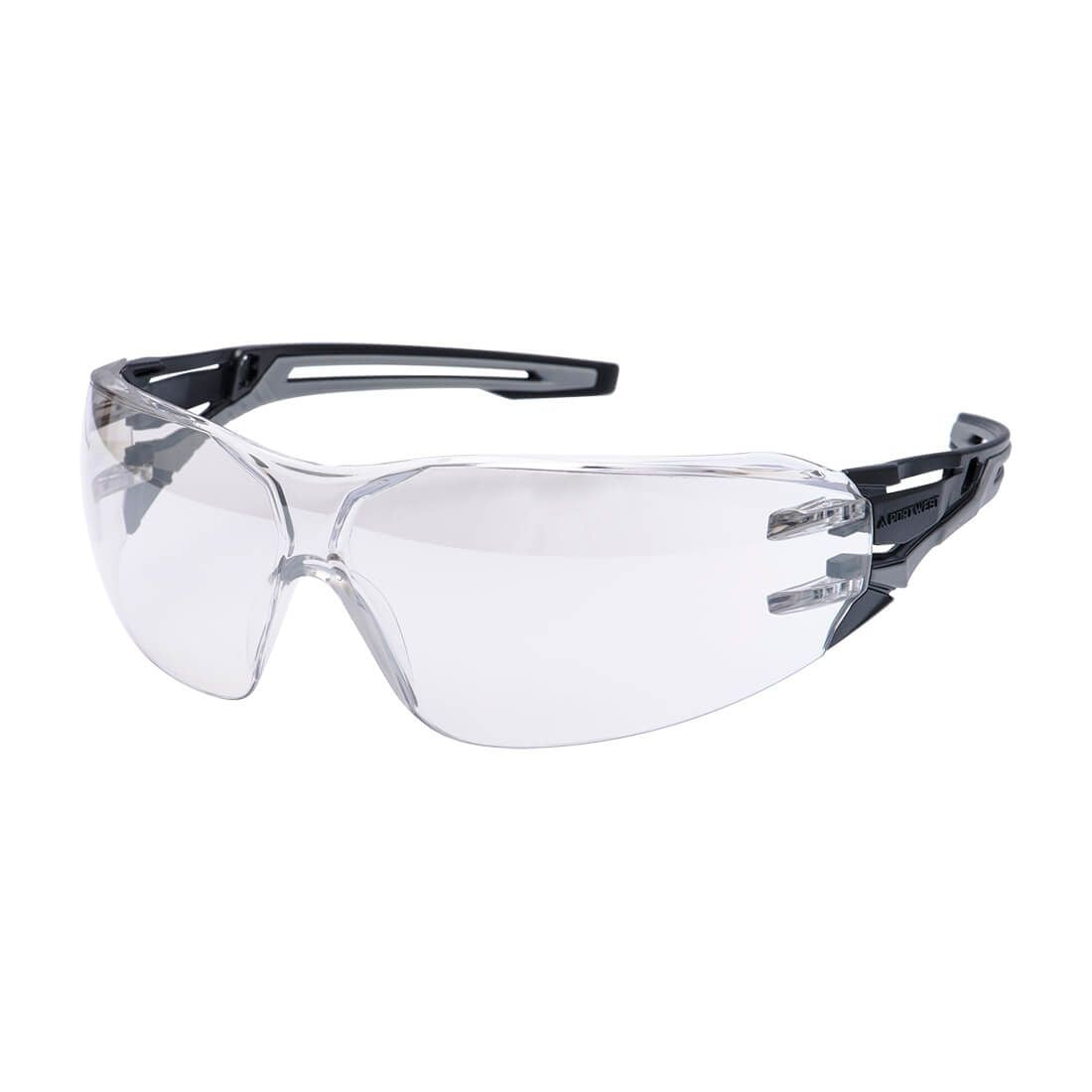 Anthracite Wraparound Safety Glasses, , R, Mirror (Indoor/Outdoor)