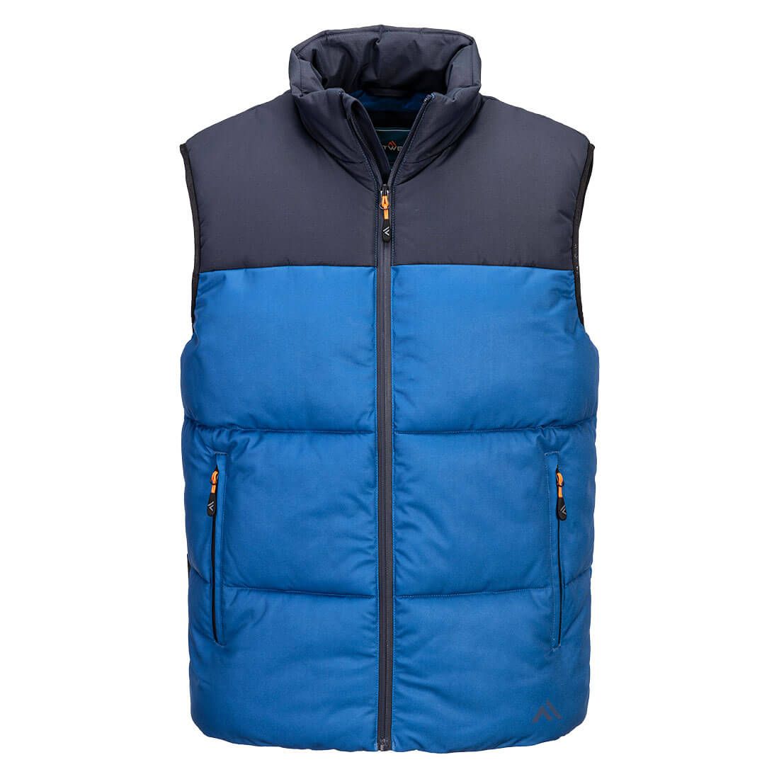 KX3 Downlike Baffle Gilet, L, R, Quartz/Dark Navy