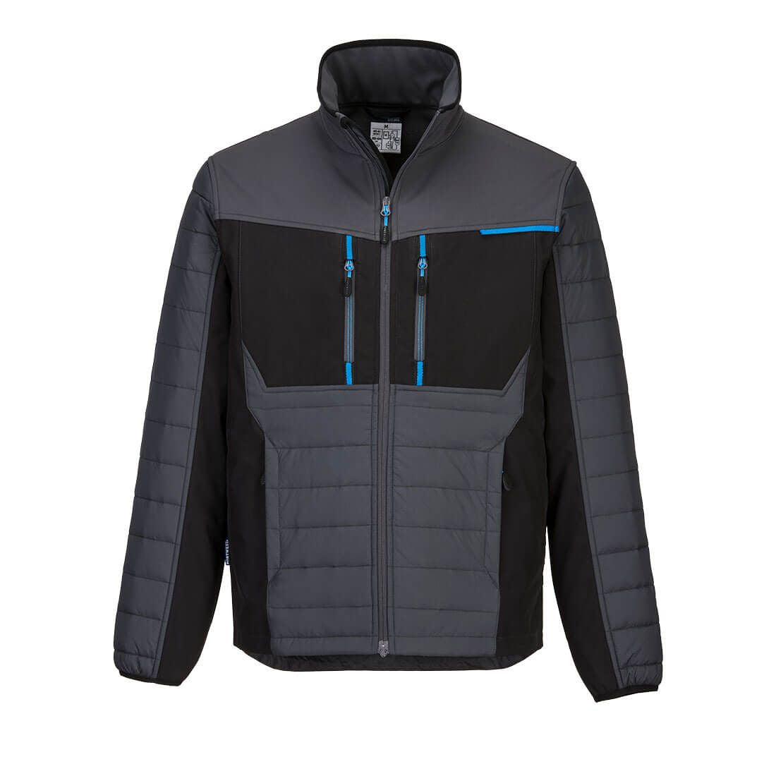 WX3 Hybrid Baffle Jacket, L, R, Metal Grey