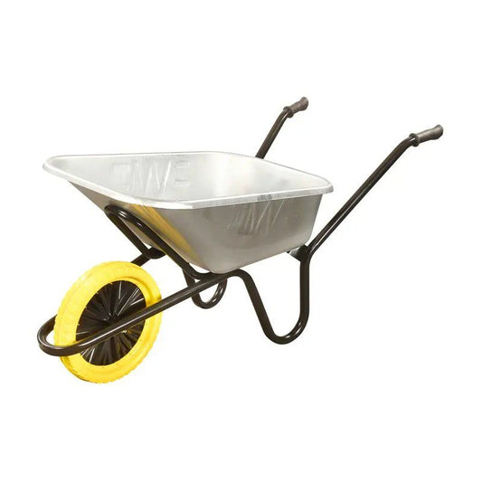 WALSALL IGVPP INVINCIBLE HEAVY DUTY PUNCTURE PROOF WHEEL WHEELBARROW 120l GALVANISED