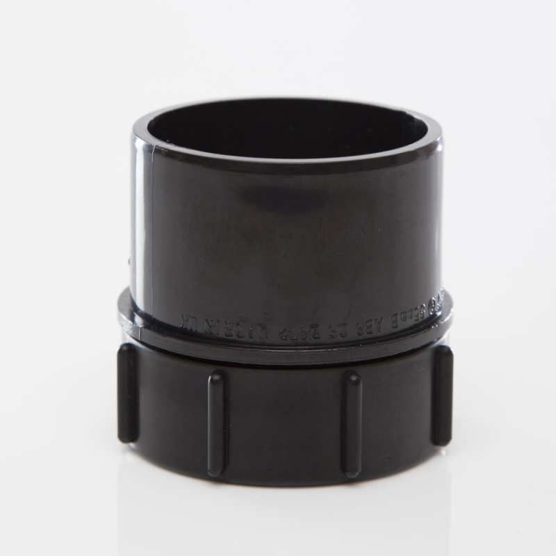 POLYPIPE ABS SCREWED ACCESS PLUG 50mm WS72 WS72B BLACK