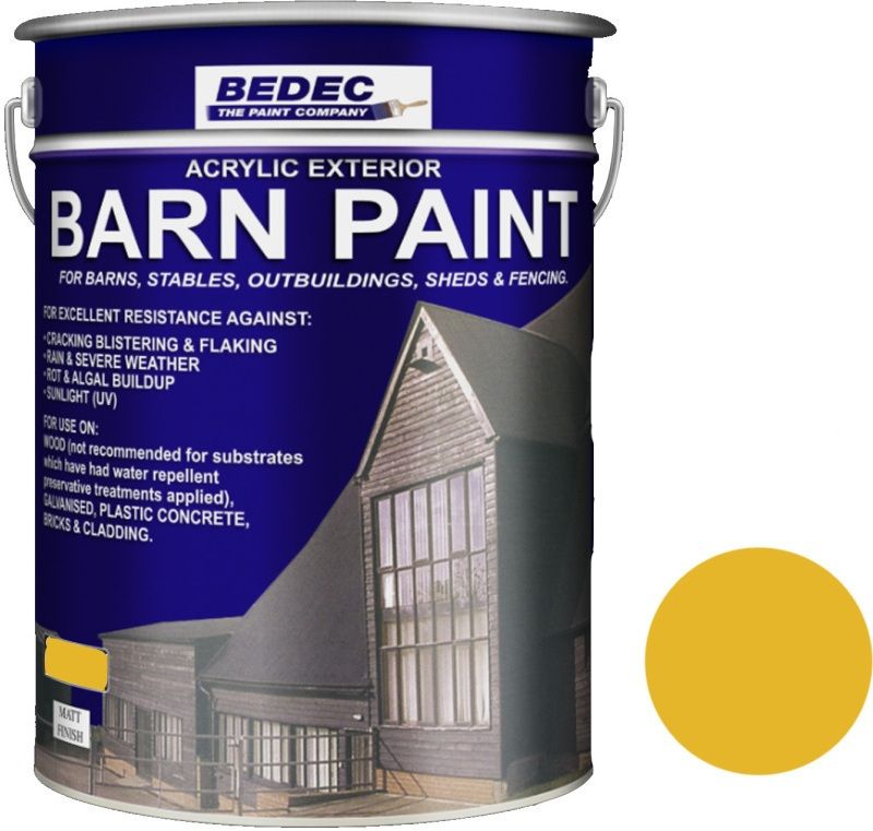 BEDEC MATT BARN PAINT 20l SOLID PINE BEDE2AN1873/54