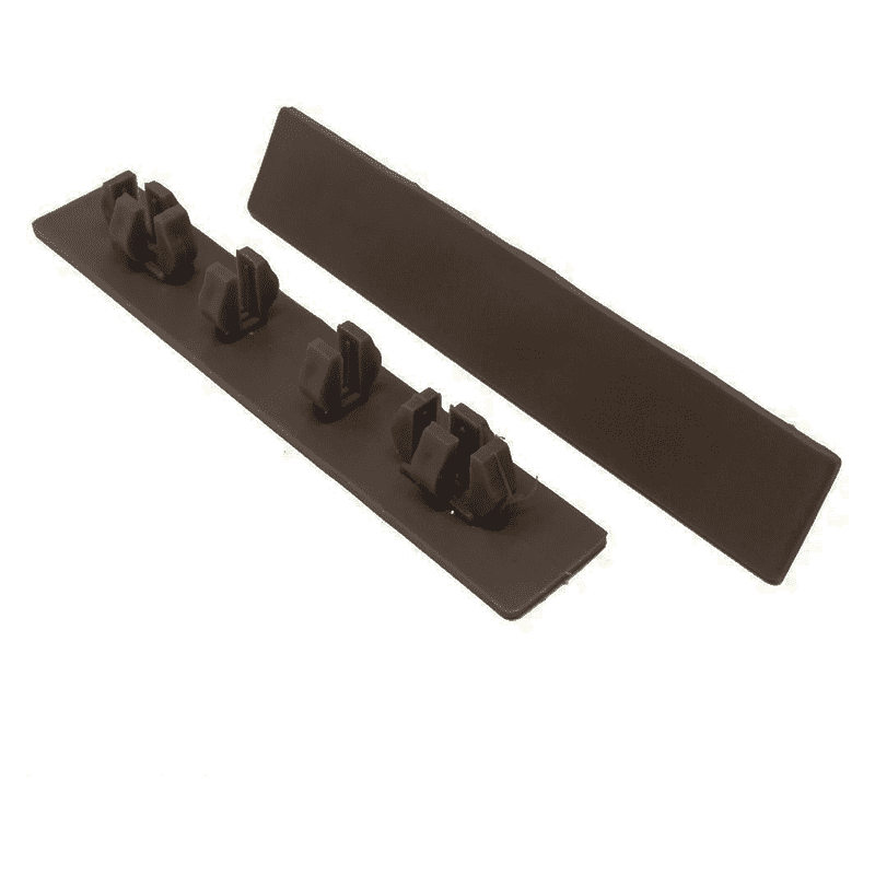 COMPLETE COMPOSITE DECKING PREMIER END CAP (EACH) BROWN CCPECB