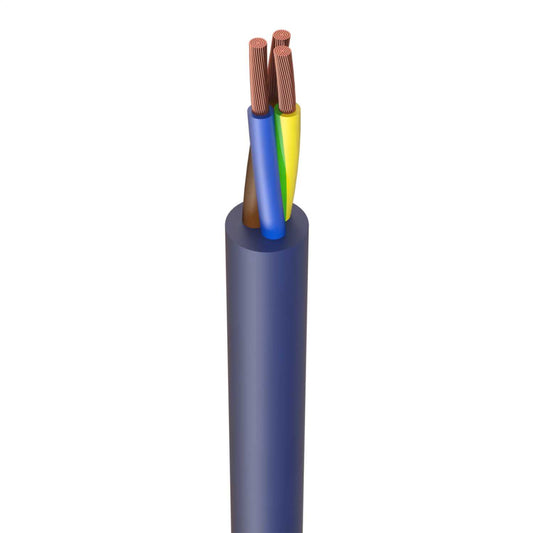 3183Y 4mm² Arctic Grade Round Flexible Cable Blue (50m Drum)
