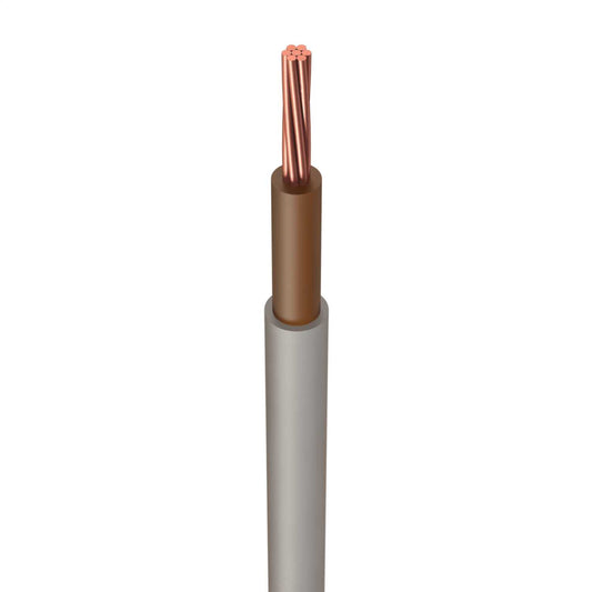 6181Y 25mm² Double Insulated Single Core Cable Brown / Grey (25m Drum)