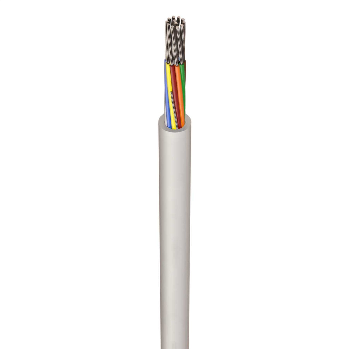 12 Core Alarm Cable White (100m Drum)