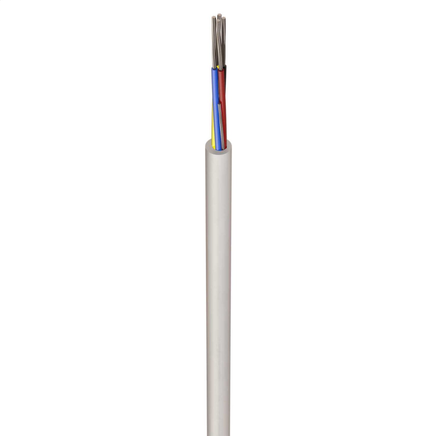 4 Core Alarm Cable White (100m Drum)