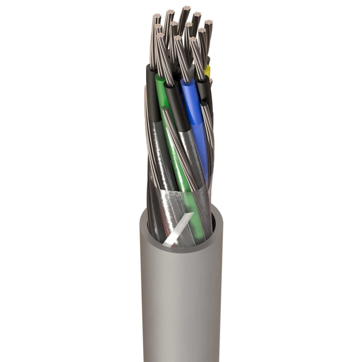6 Pair Belden Equivalent 8778 LSF Shielded Screened Cable (Sold By The Mtr)