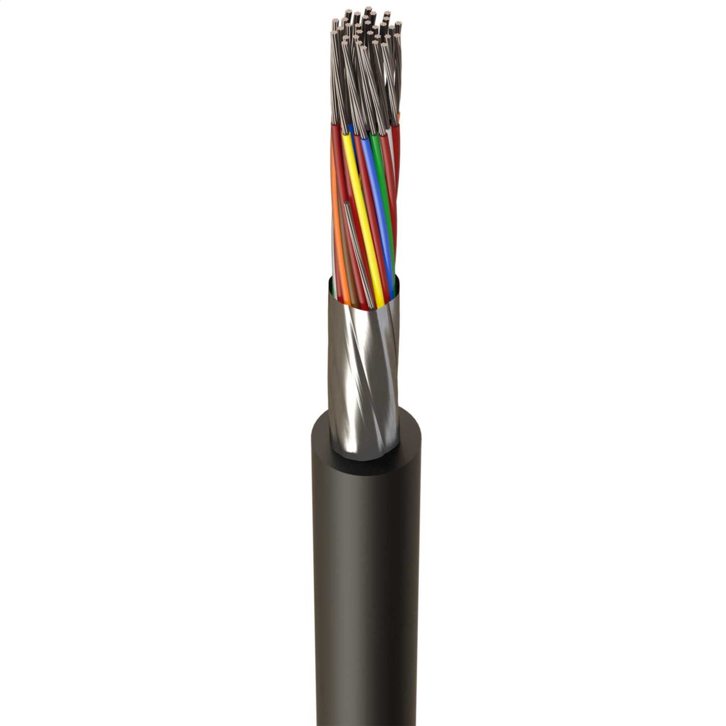 15 Pair Belden Equivalent 9515 LSF Shielded Screened Cable (Sold By The Mtr)