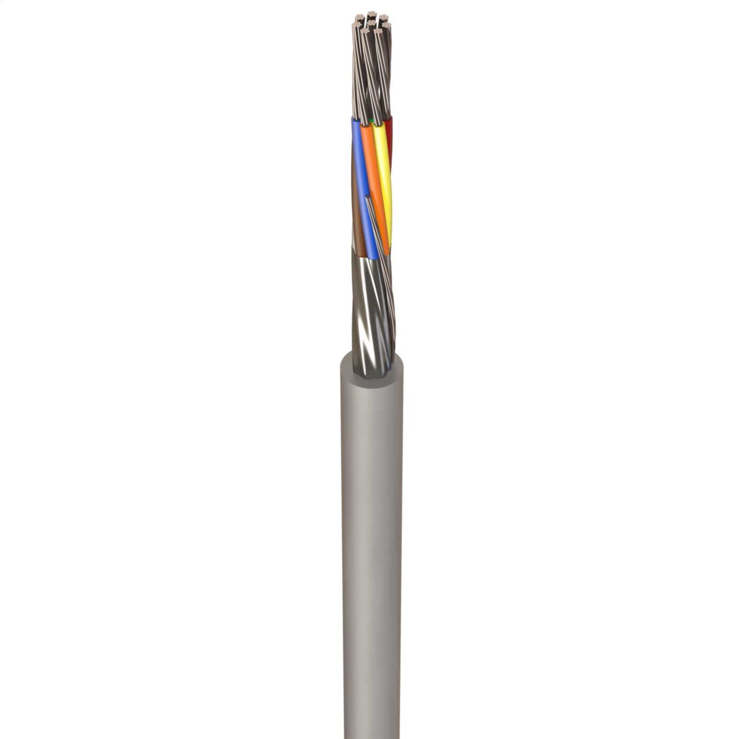 8 Core Belden Equivalent 9538 LSF Shielded Screened Cable (Sold By The Mtr)