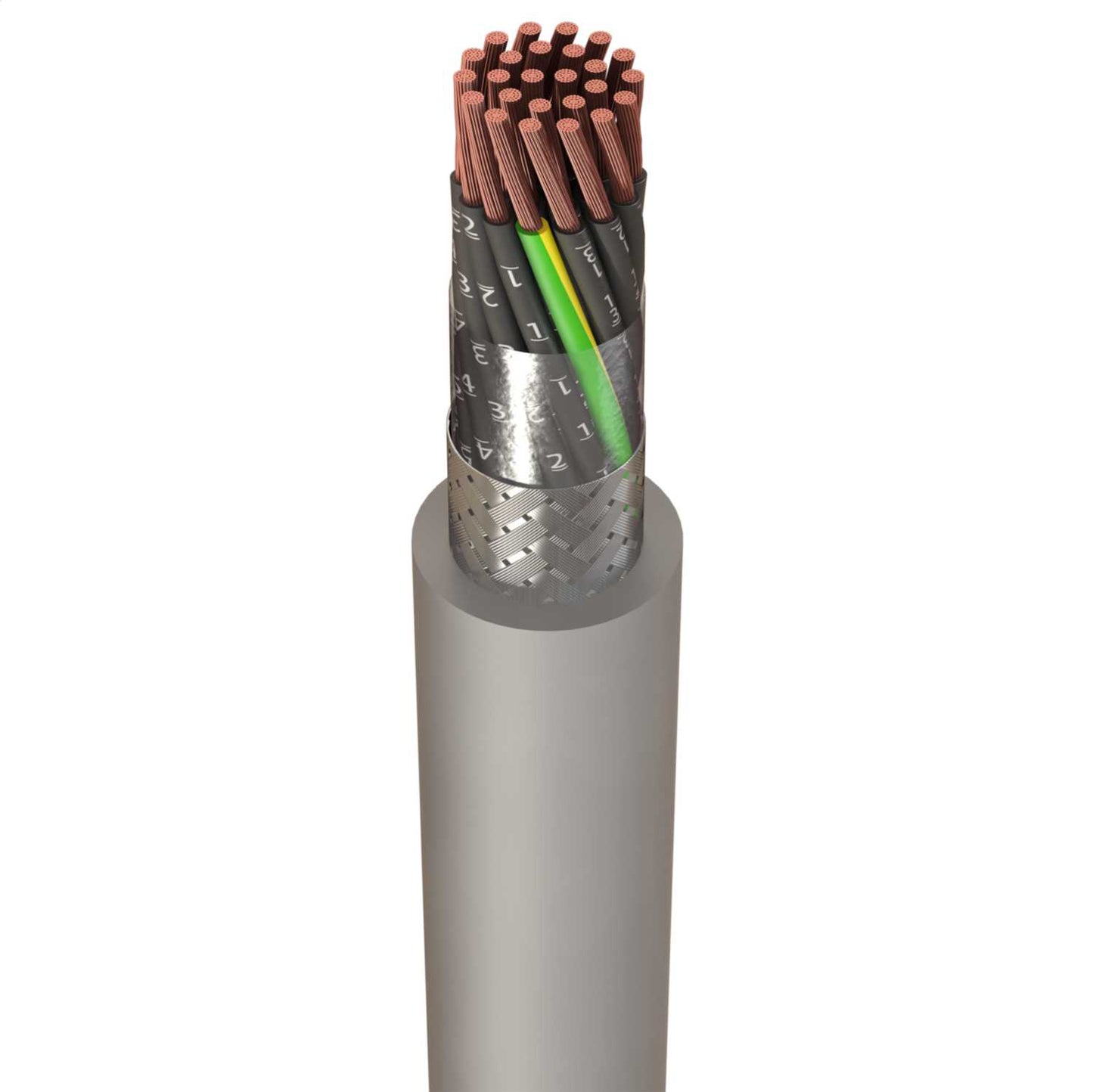 0.75mm² 25 Core CY Control Flexible Cable (Cut Length Sold By The Mtr)