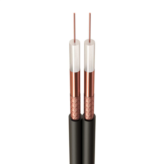 Sky+™ Dual Satellite Shotgun Coaxial Cable Black (100m Drum)