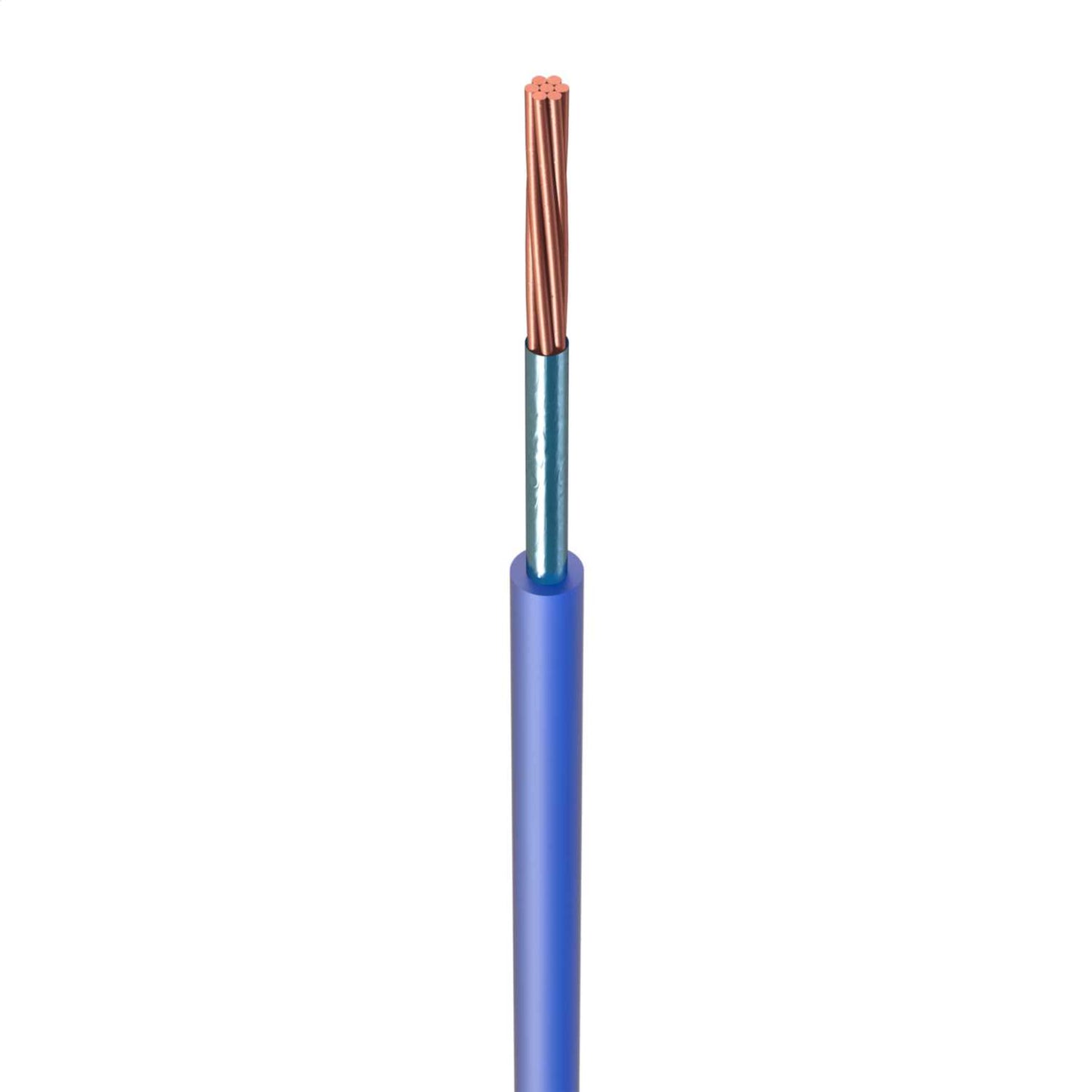 Prysmian 1.5mm² FP100 Fire Resistant Single Core Blue (100m Drum)