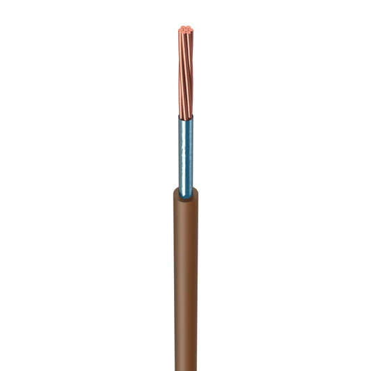 Prysmian 1.5mm² FP100 Fire Resistant Single Core Brown (100m Drum)