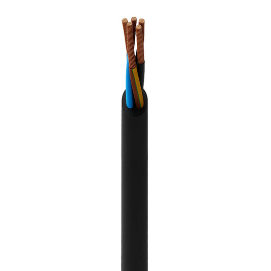 25mm² 5 Core HO7RNF Rubber Flexible Cable (Cut Length Sold By The Metre)