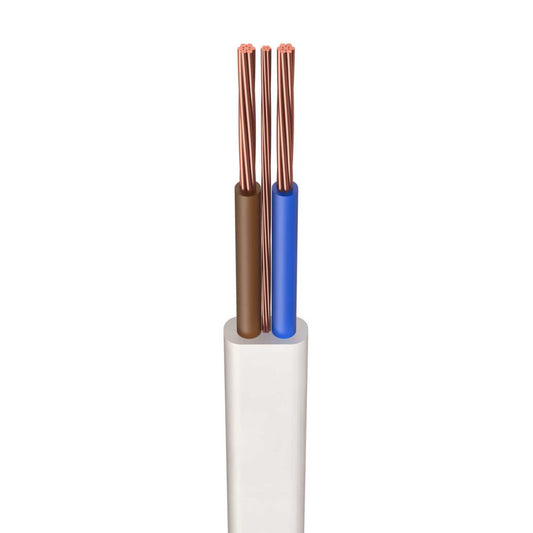 H6242B 4mm² Lsoh Twin and Earth Cable White (100m Drum)