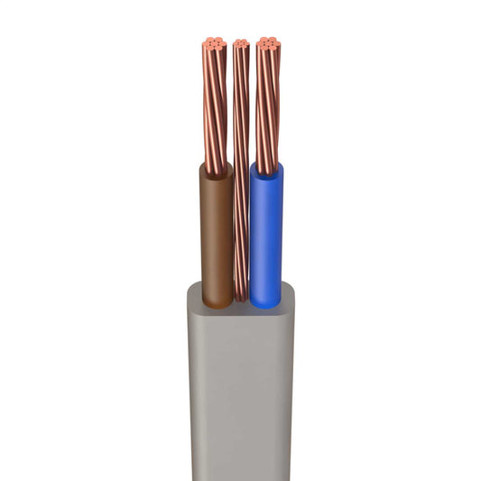 H6242Y 10mm² PVC Twin and Earth Cable Grey (50m Drum)