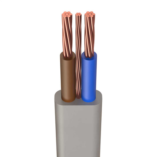 H6242Y 16mm² PVC Twin and Earth Cable Grey (Cut Length Sold By The Mtr)