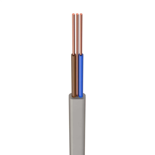 Prysmian H6242Y 1.0mm² PVC Twin and Earth Cable Grey (100m Drum)