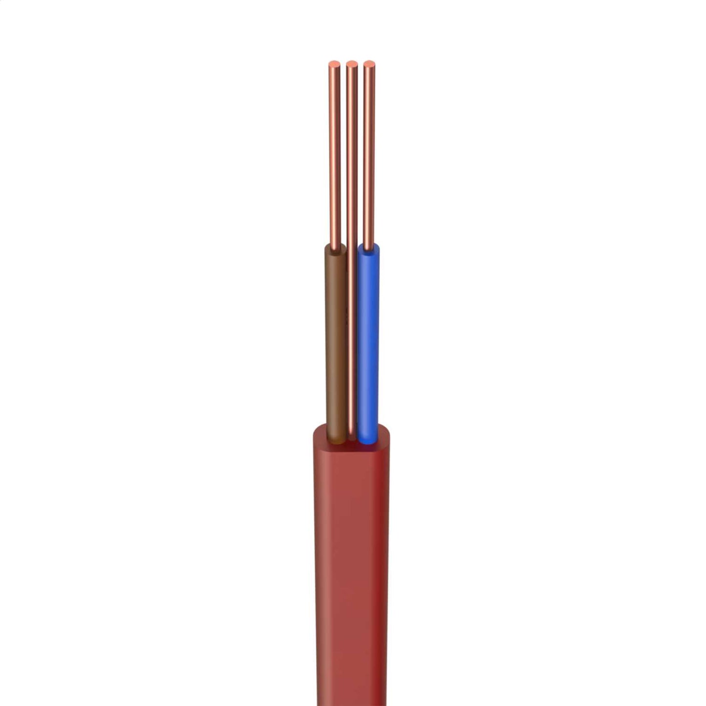 H6242Y 1.0mm² PVC Twin and Earth Cable Red (100m Drum)