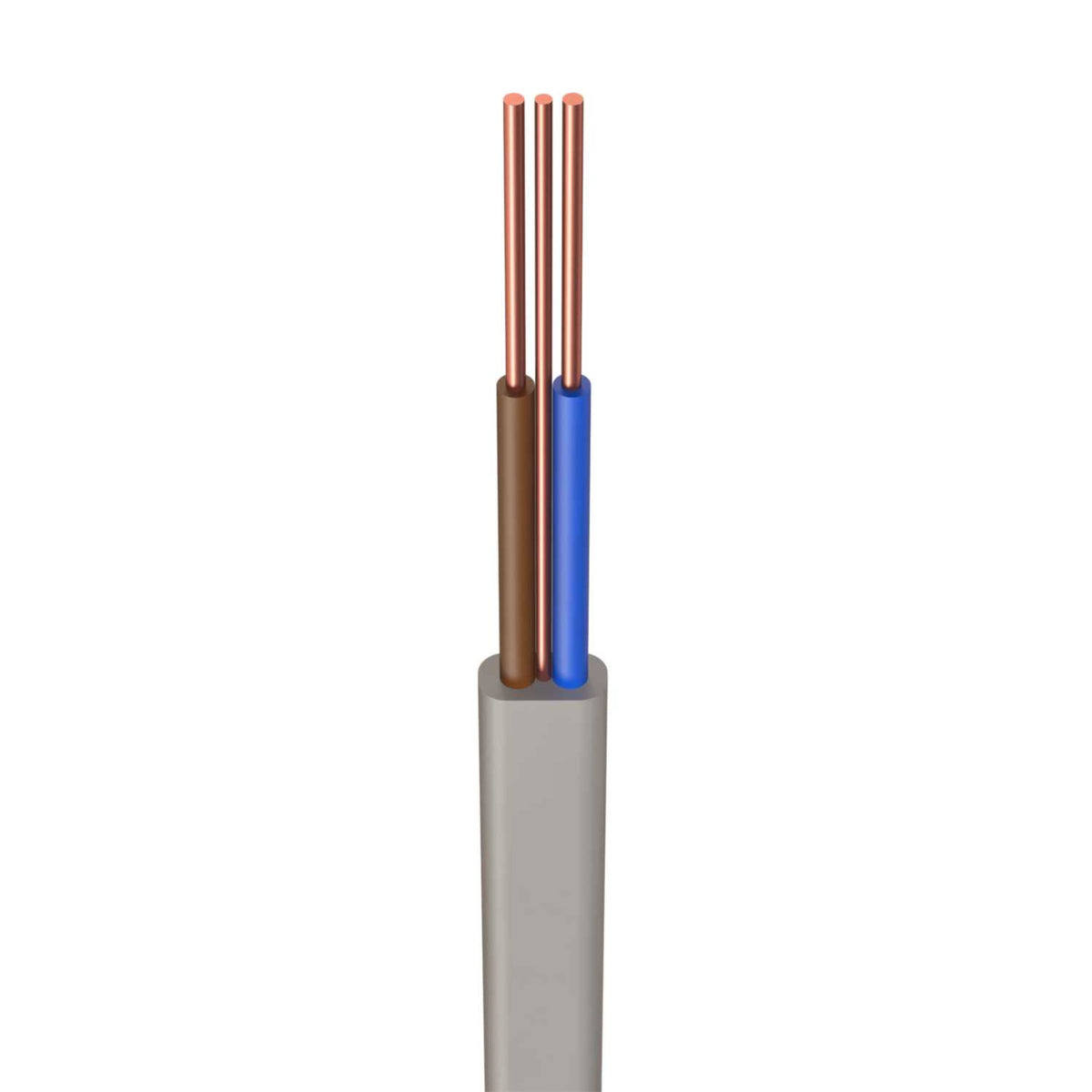 H6242Y 1.5mm² PVC Twin and Earth Cable Grey (Cut Length Sold By The Mtr)