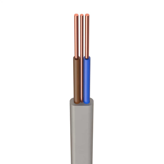 H6242Y 2.5mm² PVC Twin and Earth Cable Grey (50m Drum)