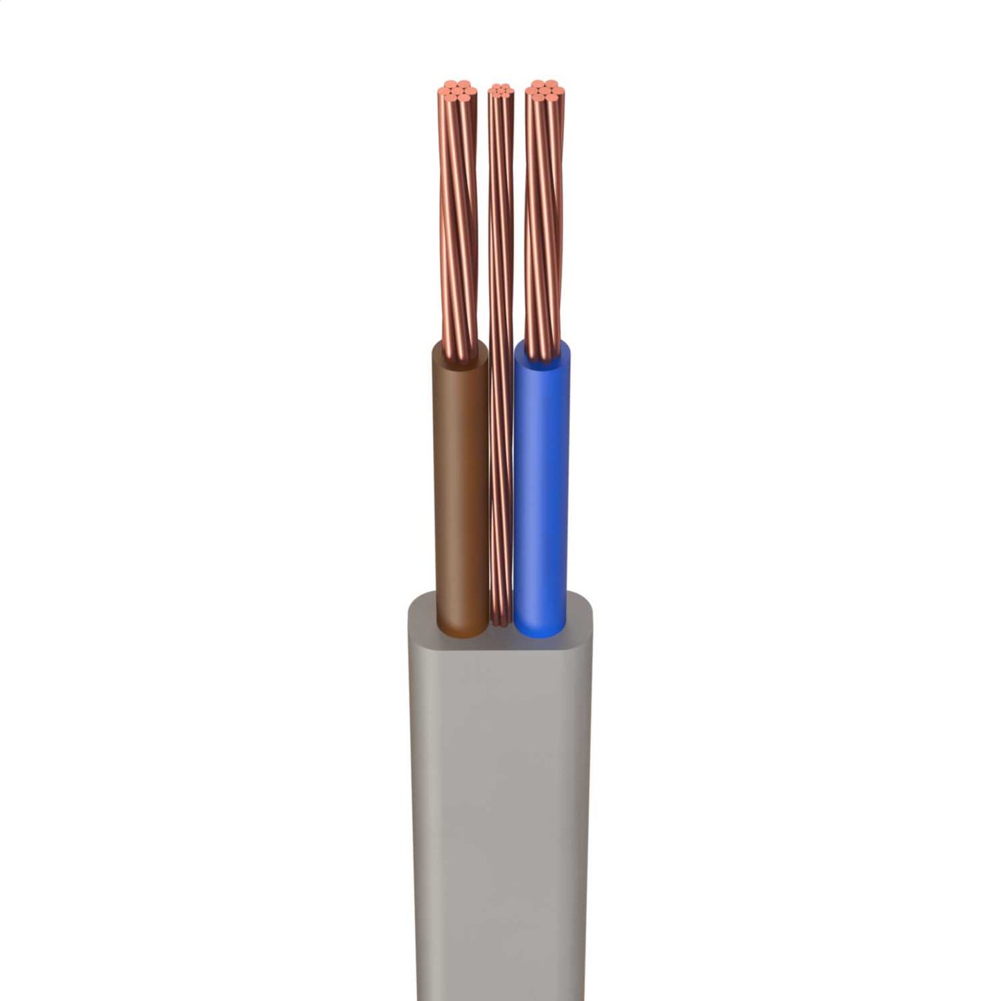 H6242Y 6mm² PVC Twin and Earth Cable Grey (Cut Length Sold By The Mtr)