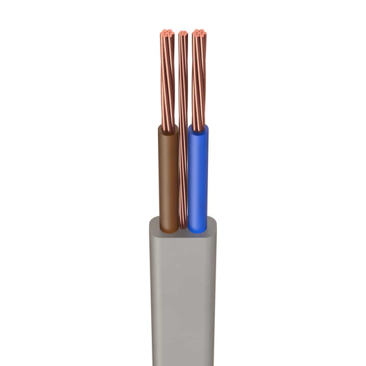 H6242Y 6mm² PVC Twin and Earth Cable Grey (Cut Length Sold By The Mtr)
