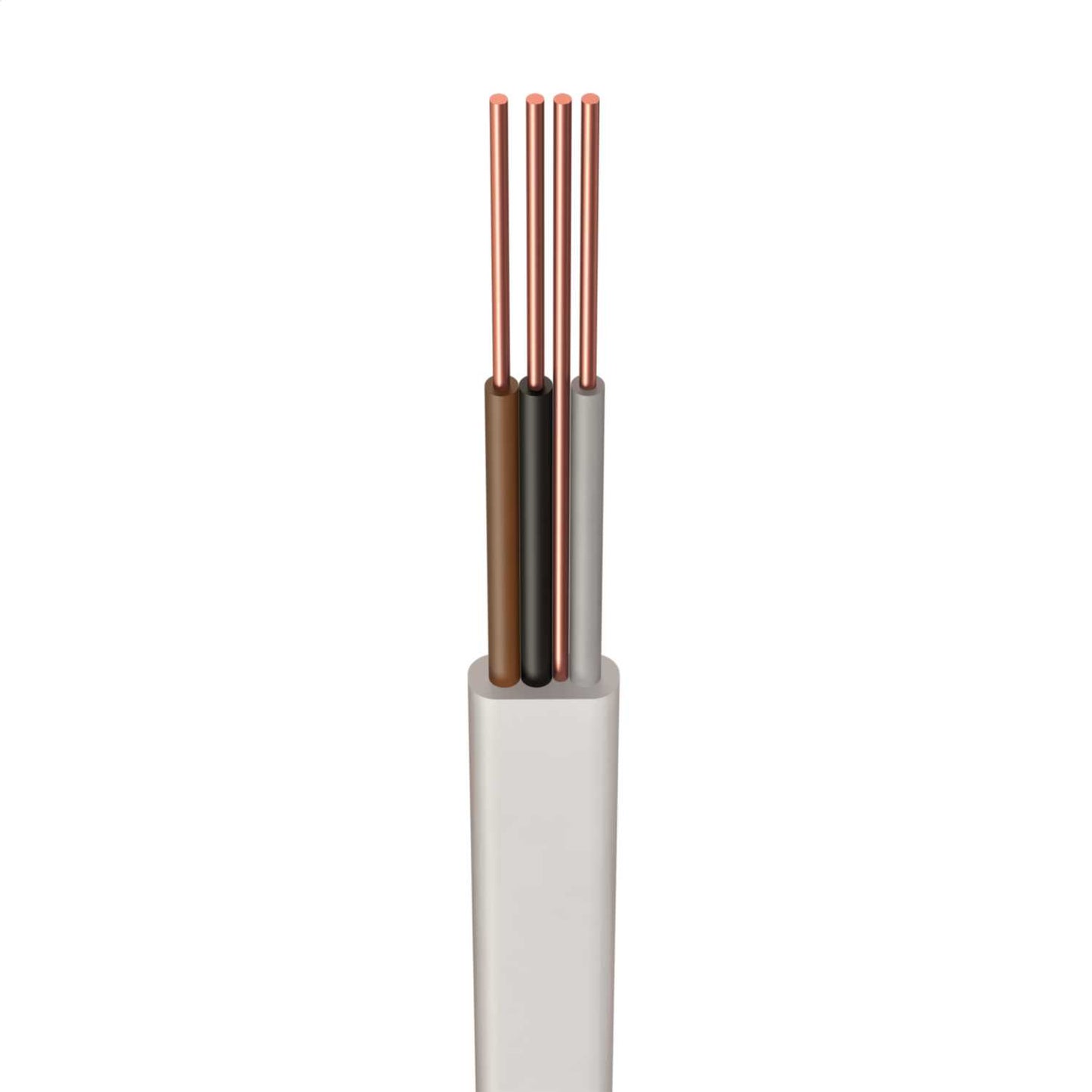 H6243B 1.0mm² Lsoh 3 Core and Earth Cable White (100m Drum)