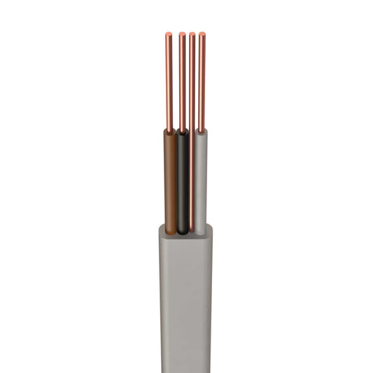 Prysmian H6243Y 1.5mm² PVC 3 Core and Earth Cable Grey (100m Drum)