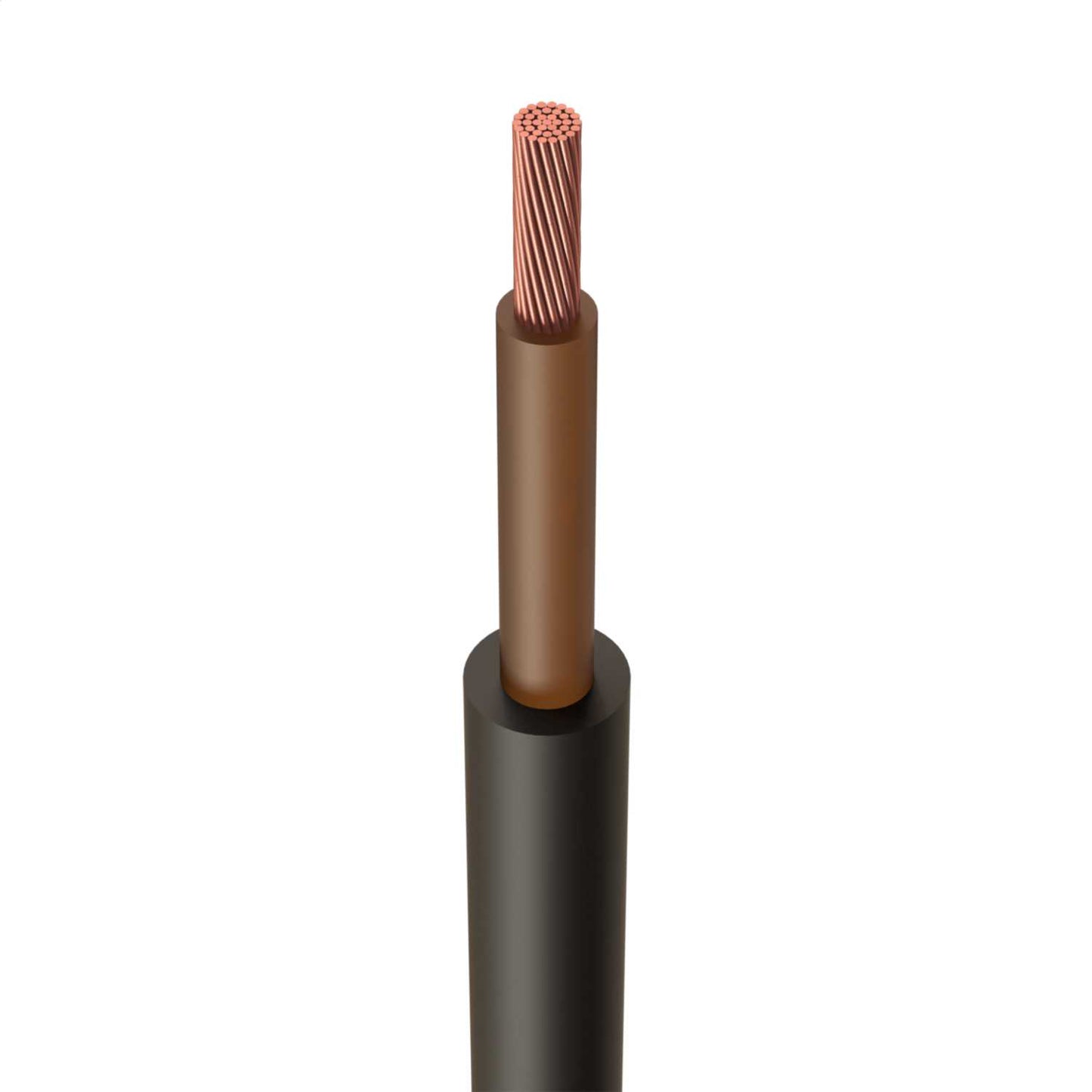 16mm² 1 Core HO7RNF Rubber Flexible Cable (Cut Length Sold By The Mtr)