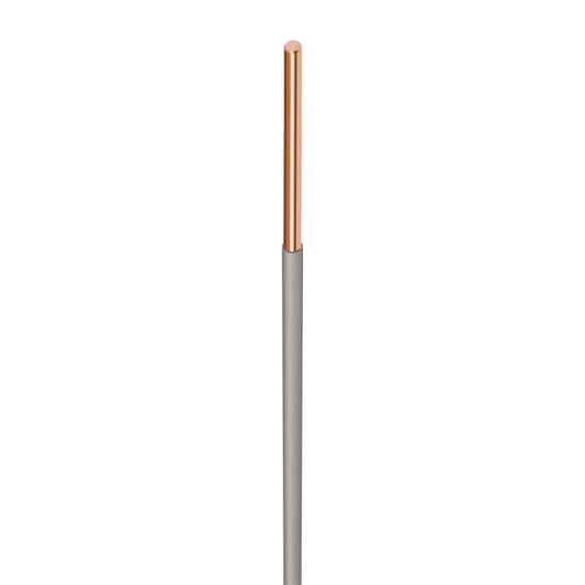 0.5mm² Lighting Luminaire Wire Grey (100m Drum)