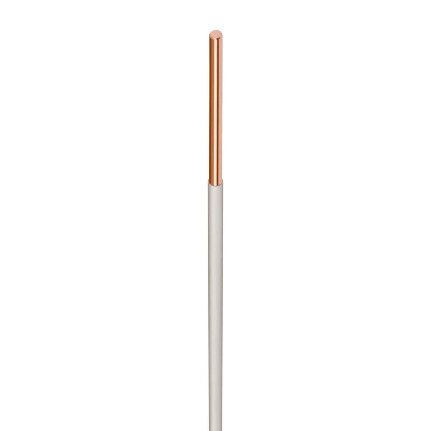 0.5mm² Lighting Luminaire Wire White (100m Drum)