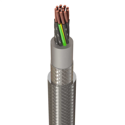 0.75mm² 12 Core SY Control Flexible Cable (Cut Length Sold By The Mtr)