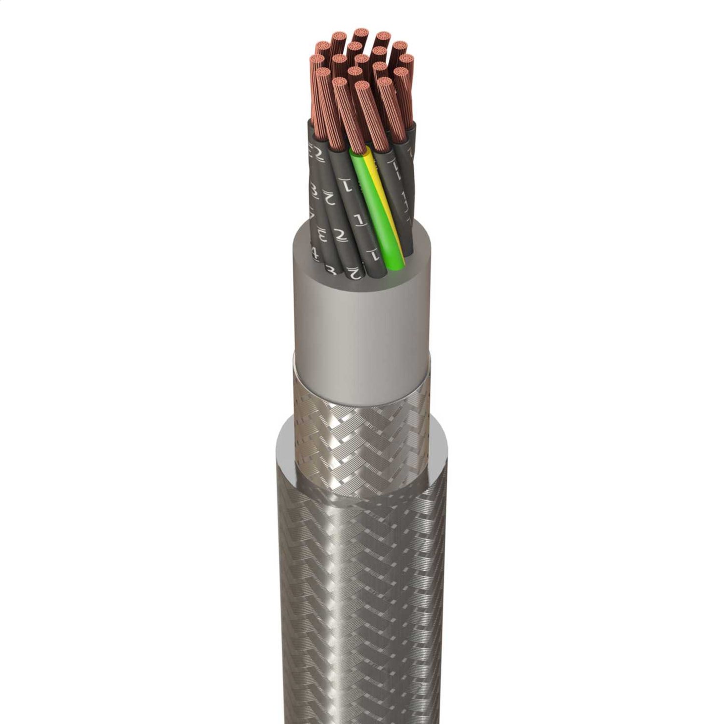 1.0mm² 18 Core SY Control Flexible Cable (Cut Length Sold By The Mtr)