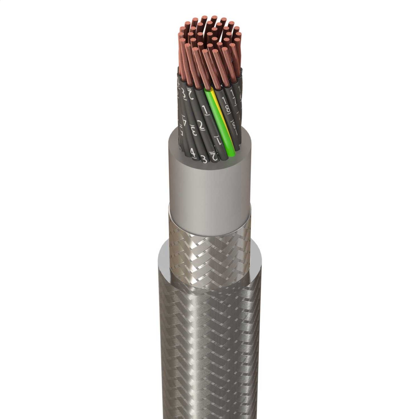 0.75mm² 34 Core SY Control Flexible Cable (Cut Length Sold By The Mtr)