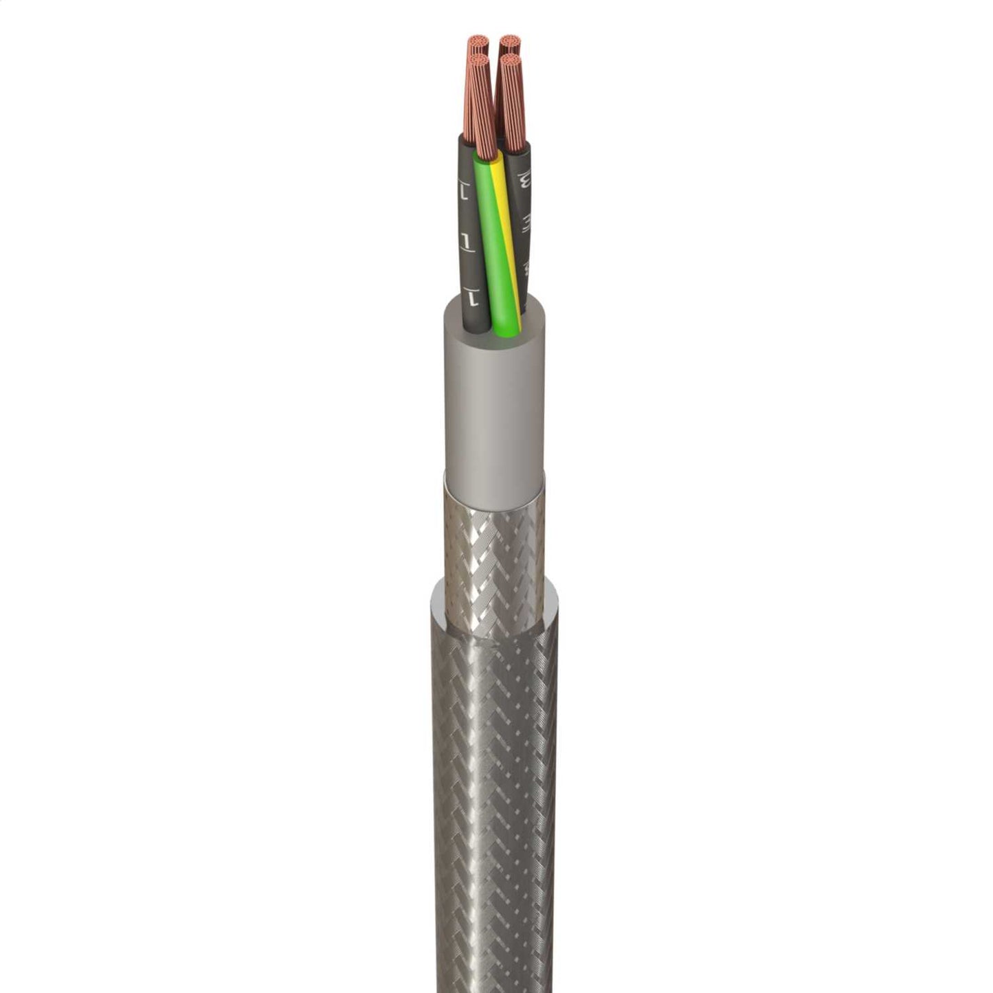 1.5mm² 4 Core SY Control Flexible Cable (Cut Length Sold By The Mtr)