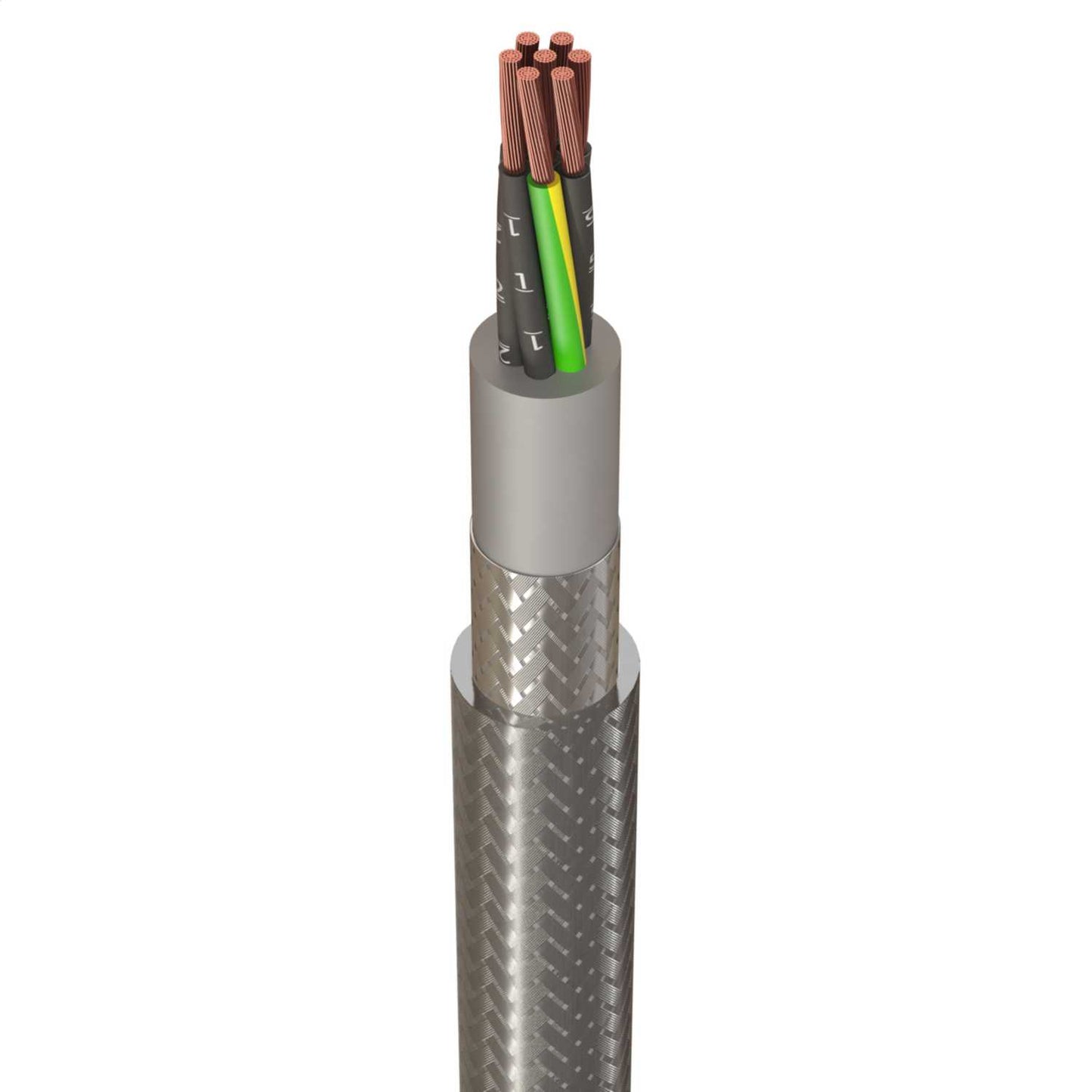 6mm² 7 Core SY Control Flexible Cable (Cut Length Sold By The Metre)