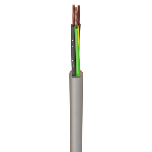 4mm² 3 Core YY Lsoh Control Flexible Cable (Cut Length Sold By The Mtr)