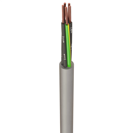 25mm² 5 Core YY Control Flexible Cable (Cut Length Sold By The Mtr)