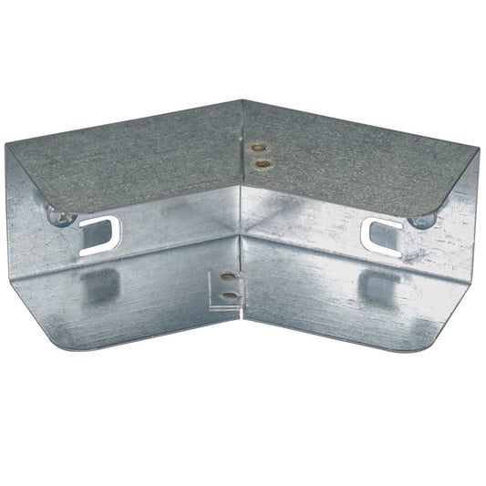 50mm x 50mm 45° Internal Lid Bend for Lighting Trunking (Sold in 1's)