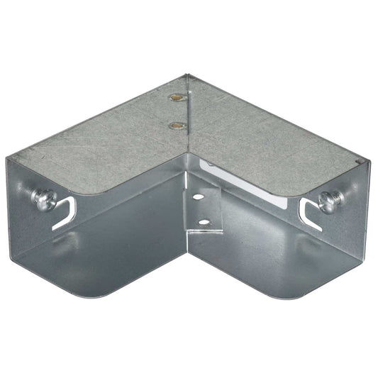 50mm x 50mm Internal Lid Bend for Lighting Trunking (Sold in 1's)
