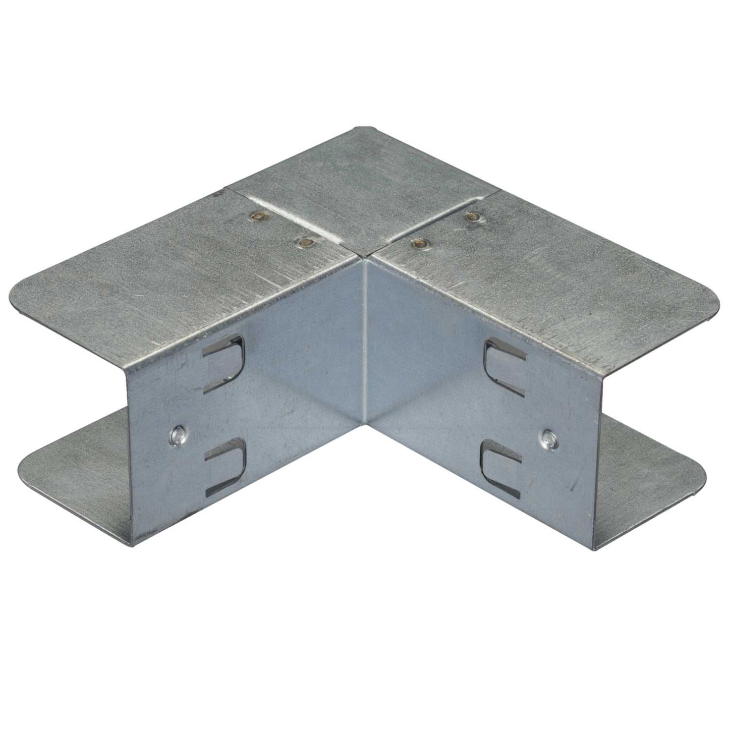 50mm x 50mm Outside Lid Bend for Lighting Trunking (Sold in 1's)